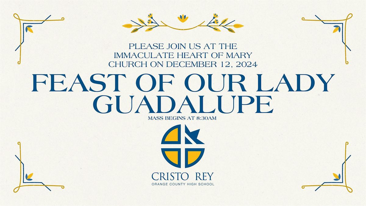 Feast of Our Lady of Guadalupe Mass