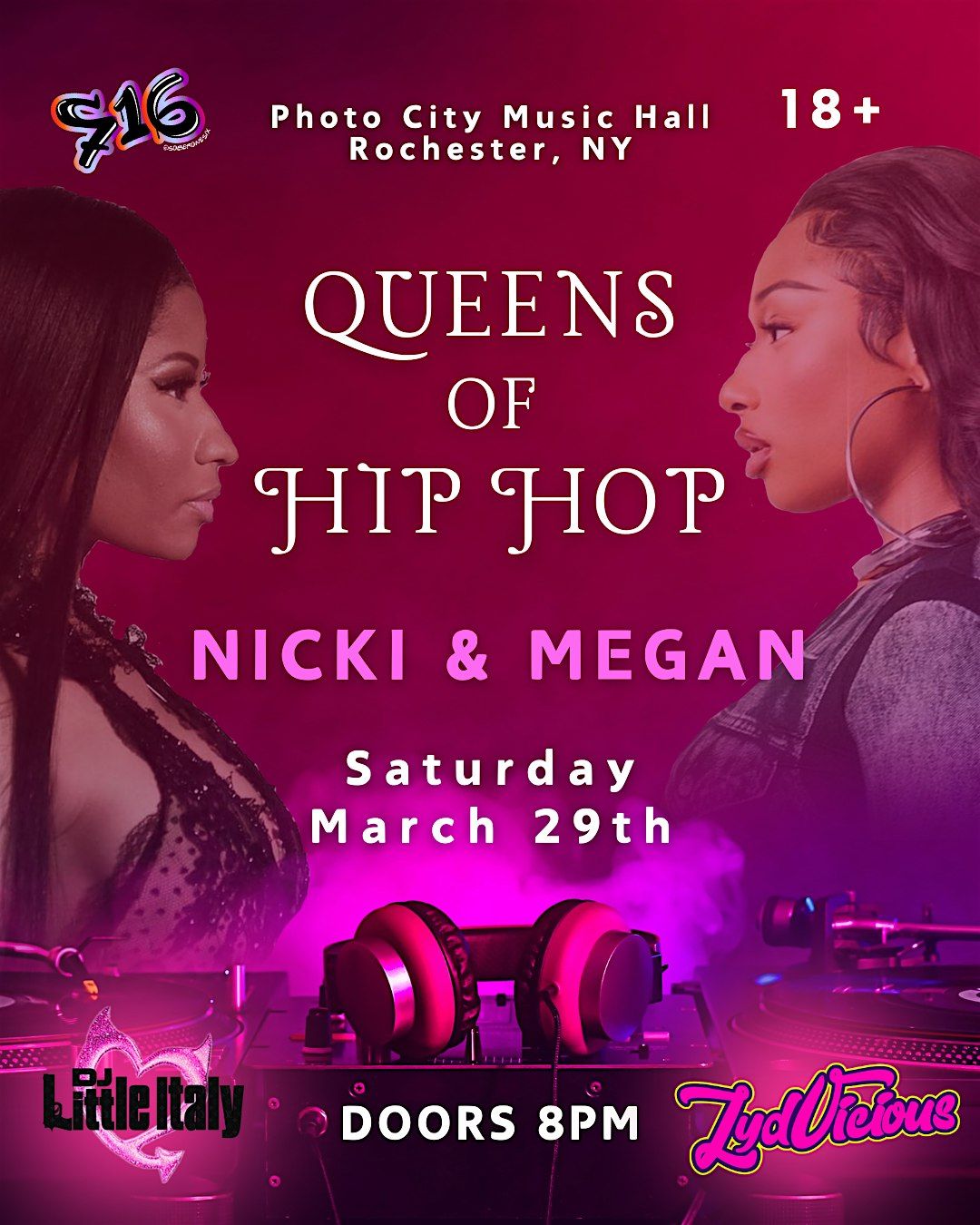 Queens of Hip Hop: A Celebration of Nicki, Megan and more!