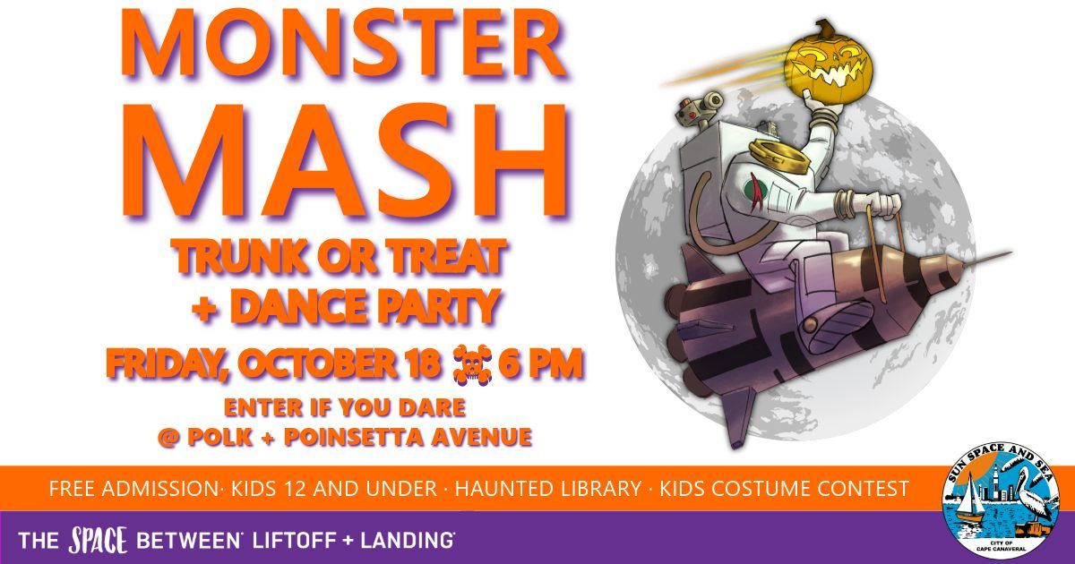 Monster Mash Trunk or Treat + Dance Party