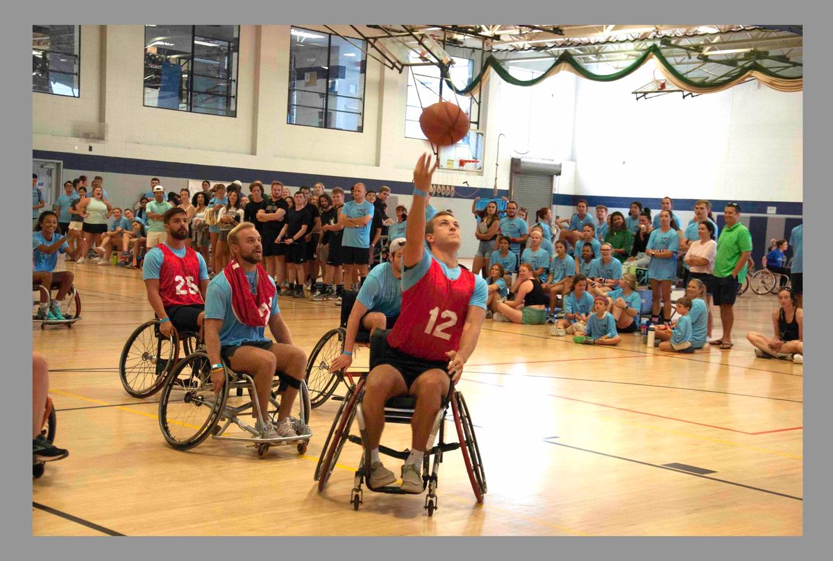 "Shots with a Spin" Wheelchair Basketball Tournament