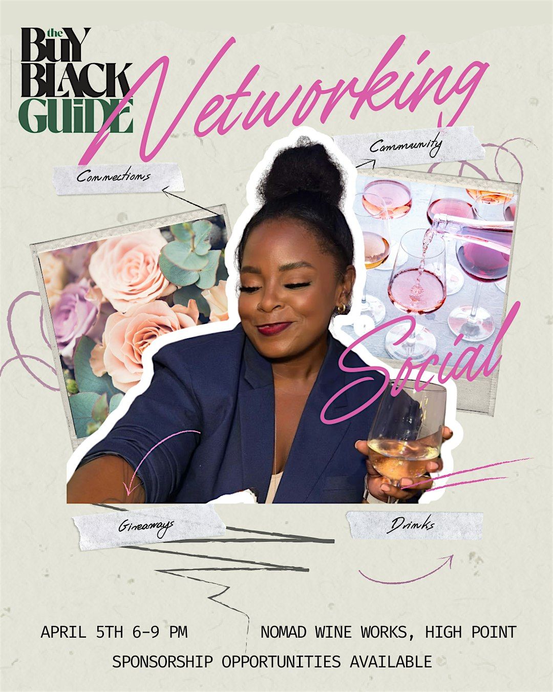 Springtime Networking Social hosted by The Buy Black Guide