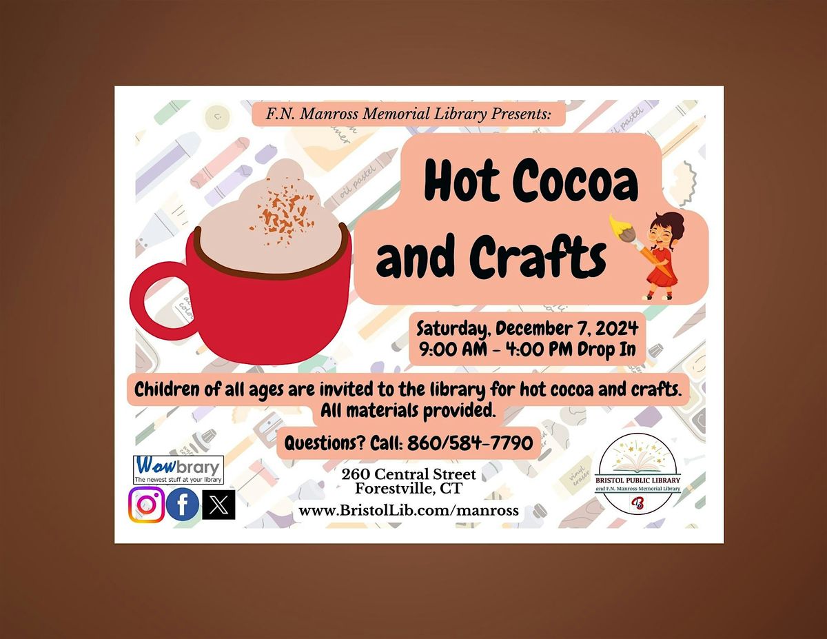 Cocoa and Crafts for Kids