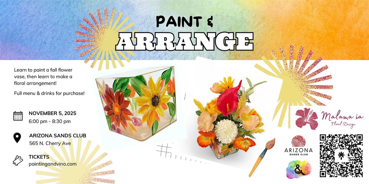 Paint and Arrange at Arizona Sands Club