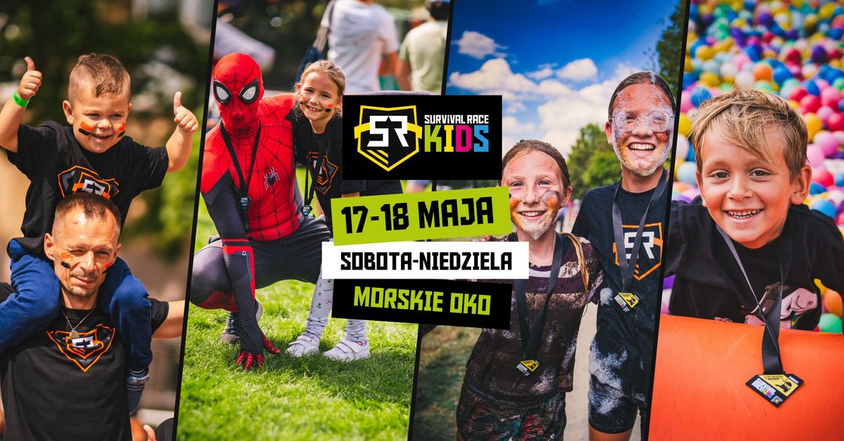 Zmieszaj swoje dziecko z... b\u0142otem na Survival Race KIDS | Wroc\u0142aw 17-18.05 | Bieg z przeszkodami