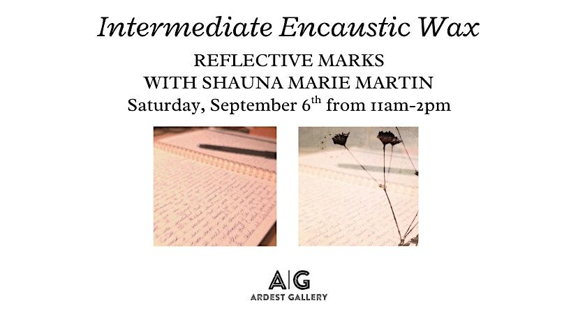 Intermediate Encaustic Wax - Reflective Marks