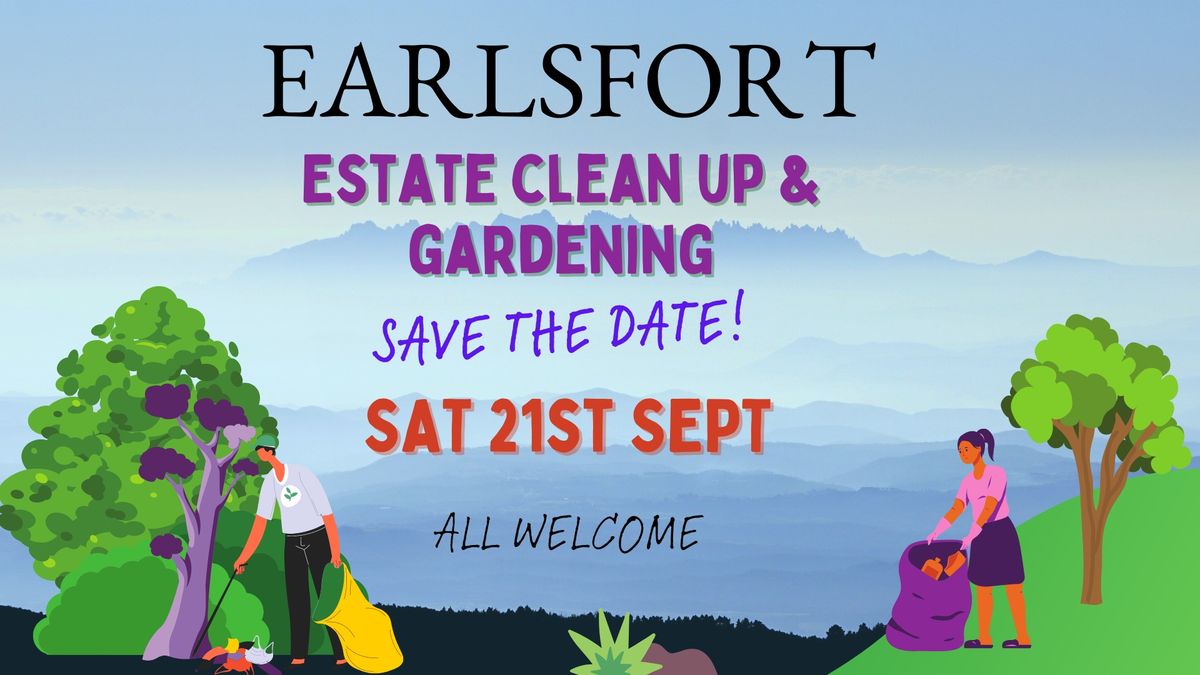 Earlsfort Estate clean up and gardening day