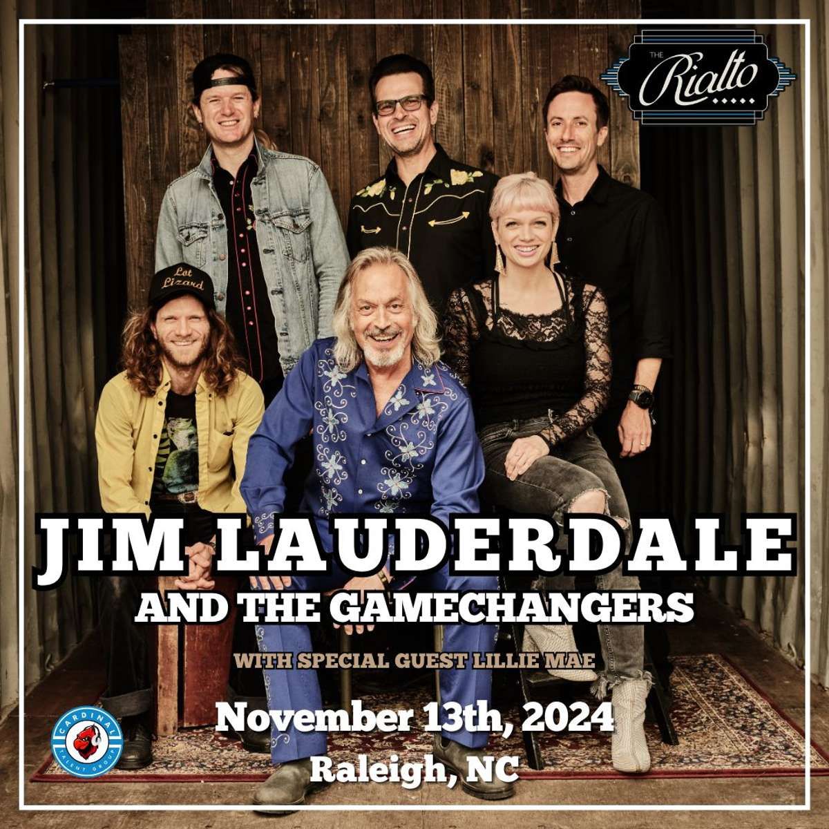 Jim Lauderdale and The Game Changers with Lillie Mae