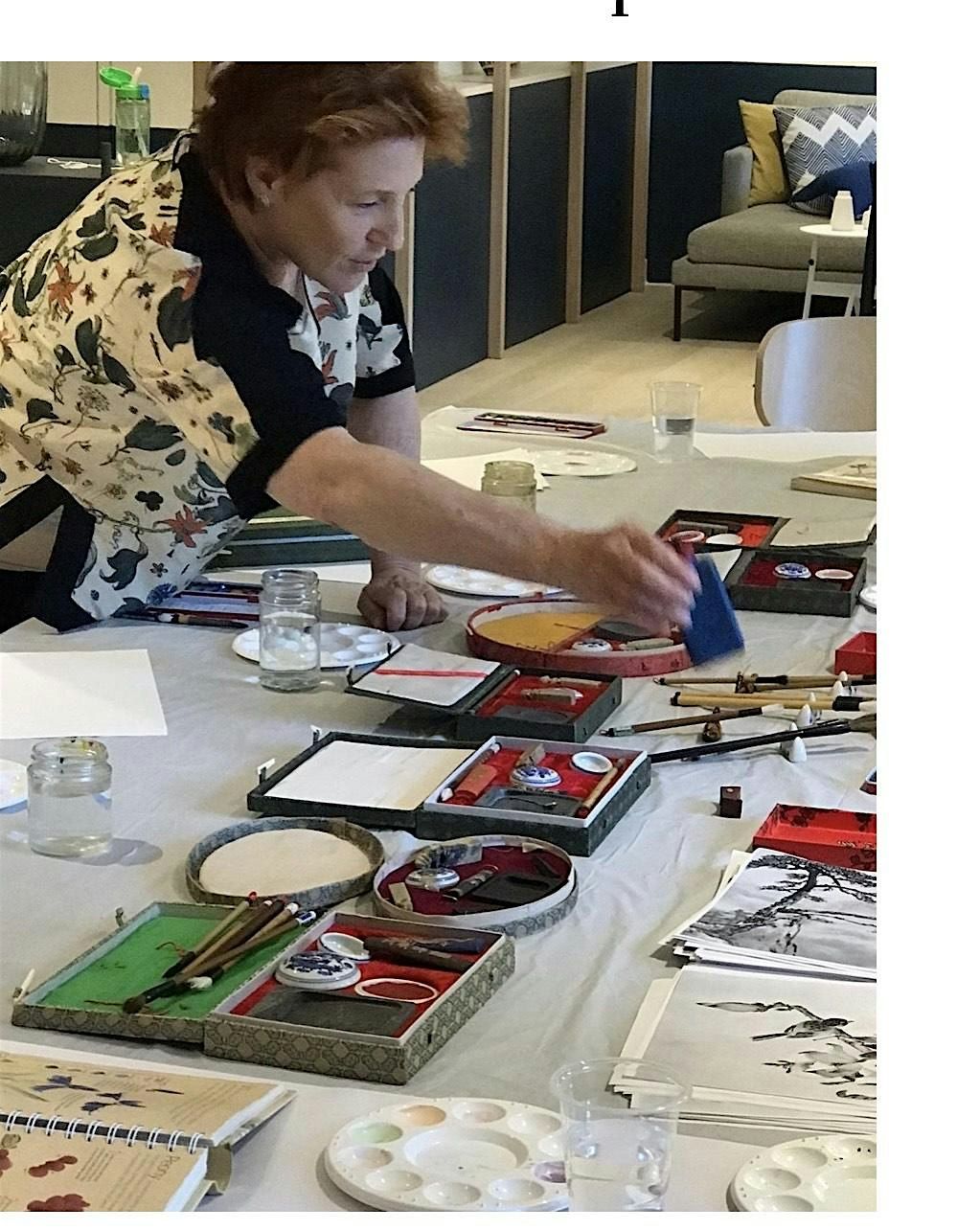 Chinese Painting Workshop with Louise Garman