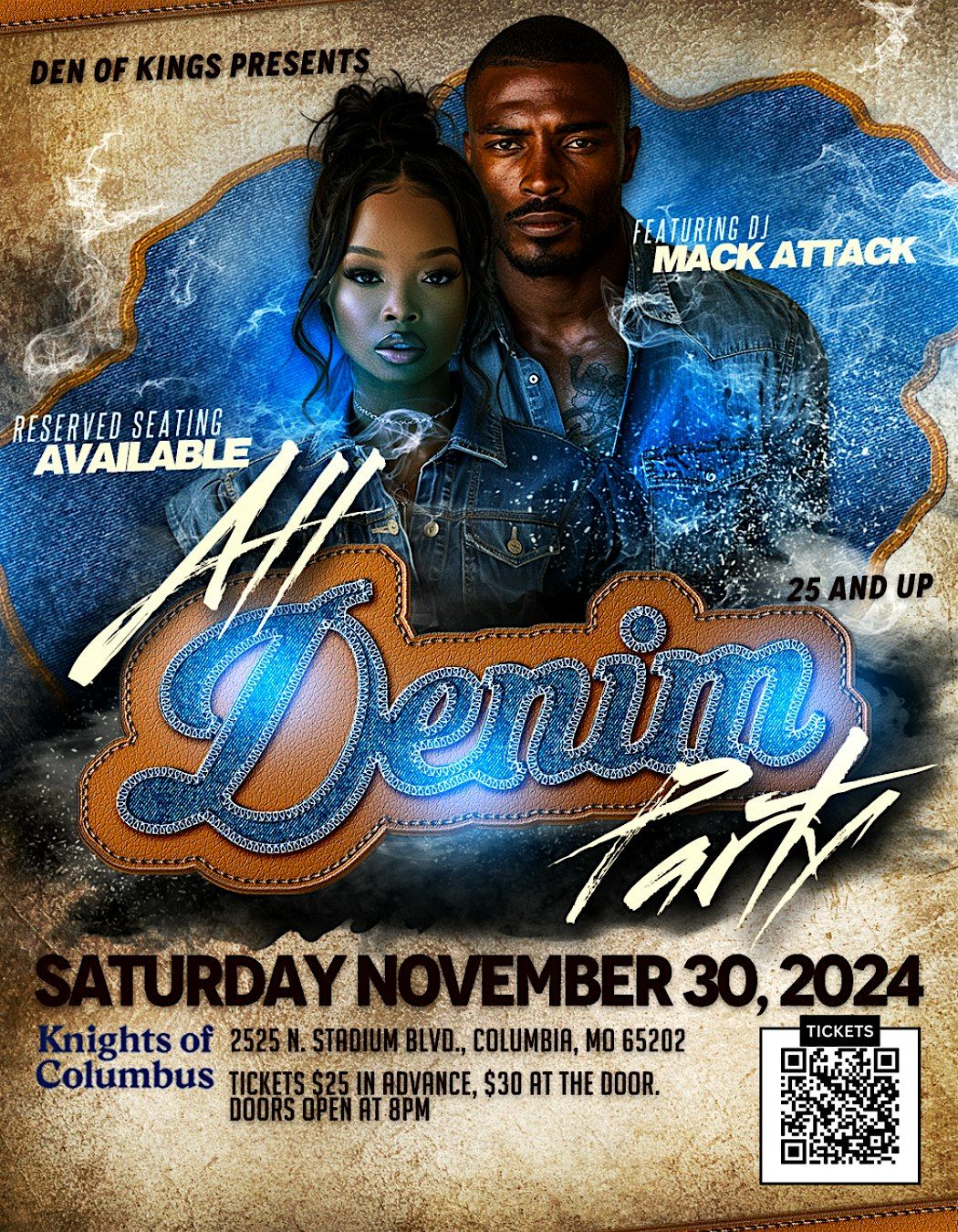 All Denim Party : Presented by The Den Of Kings,LLC