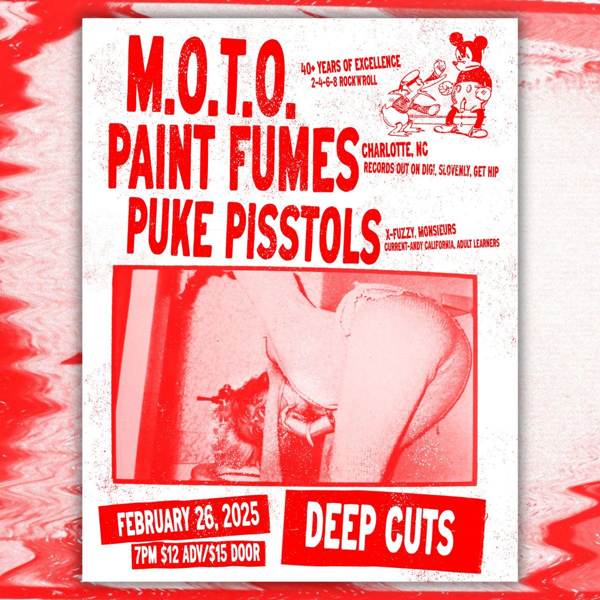 M.O.T.O. \/ Paint Fumes \/ Puke Pisstols