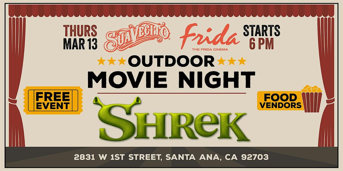 Movies in the Lot: Shrek at Suavecito