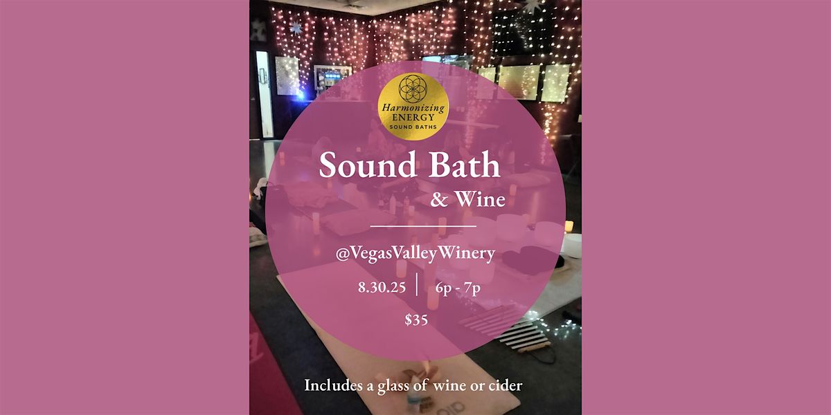 Sound Bath & Wine