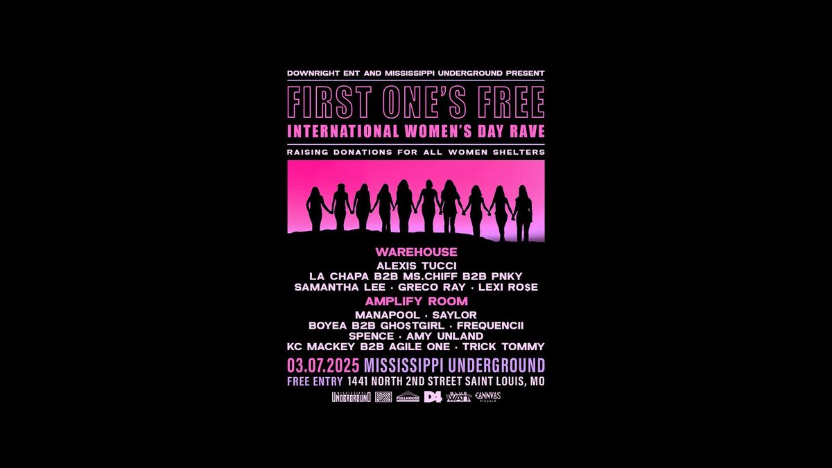 First One's Free: International Women's Day Rave