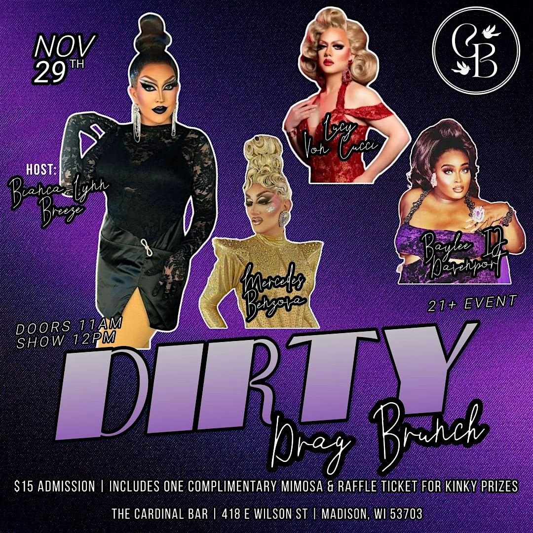 Dirty Drag Brunch at the Cardinal Bar