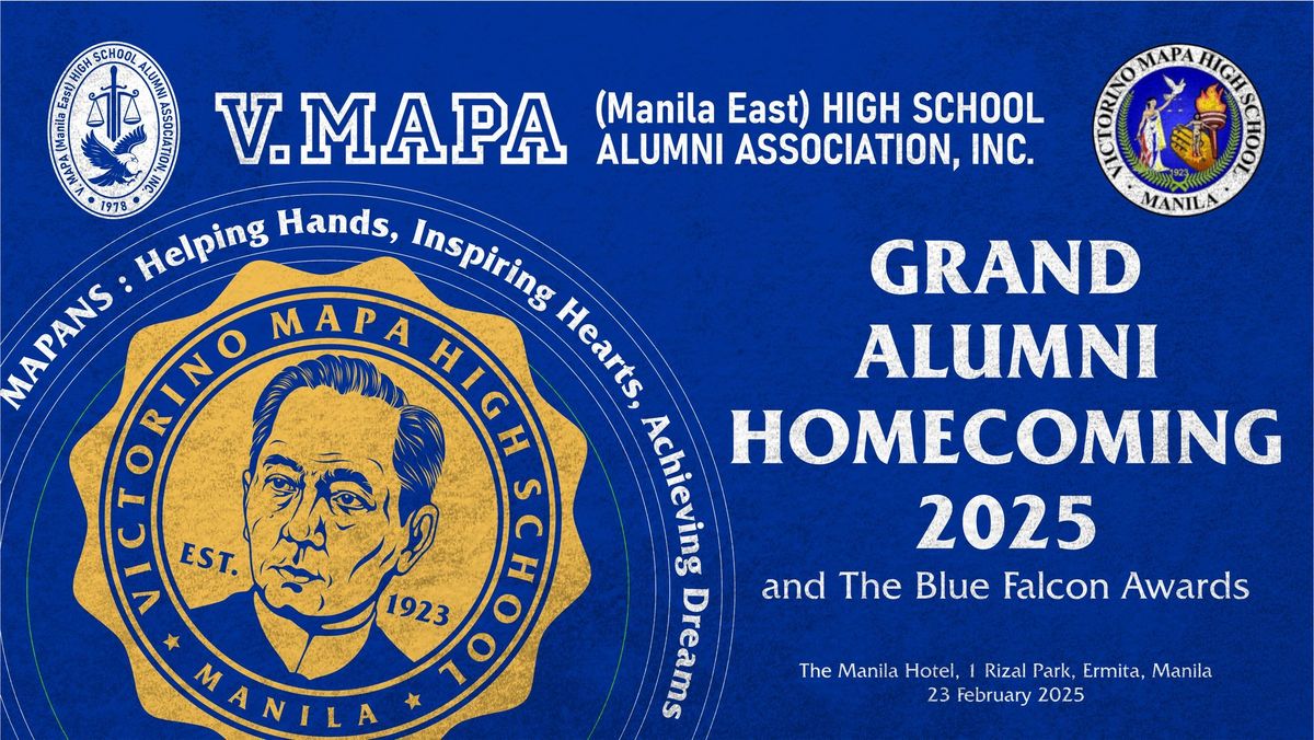 VMHSAAI GRAND ALUMNI HOMECOMING 2025  AND THE BLUE FALCON AWARDS 