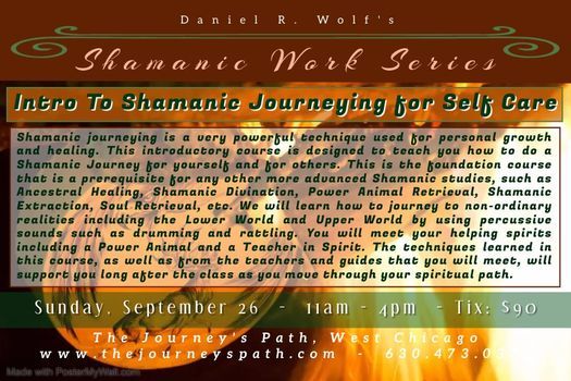Introduction to Shamanic Journeying for Self Care with Dan Wolf
