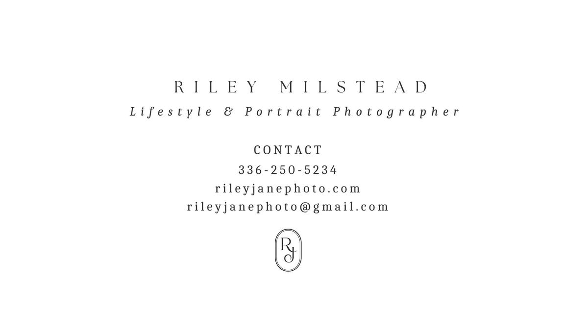 Riley Jane Photography Studio Opening