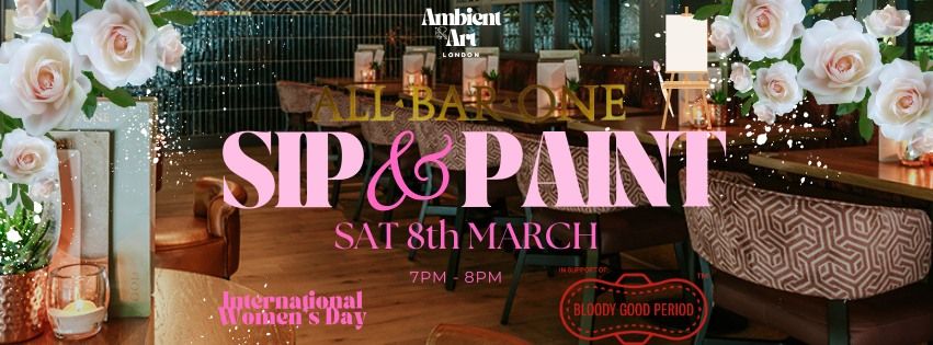 Sip & Paint X All Bar One - London, Victoria