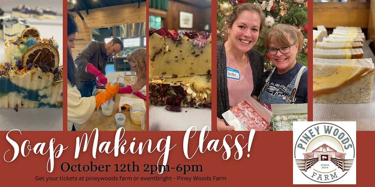 Soap Making and Design Class!