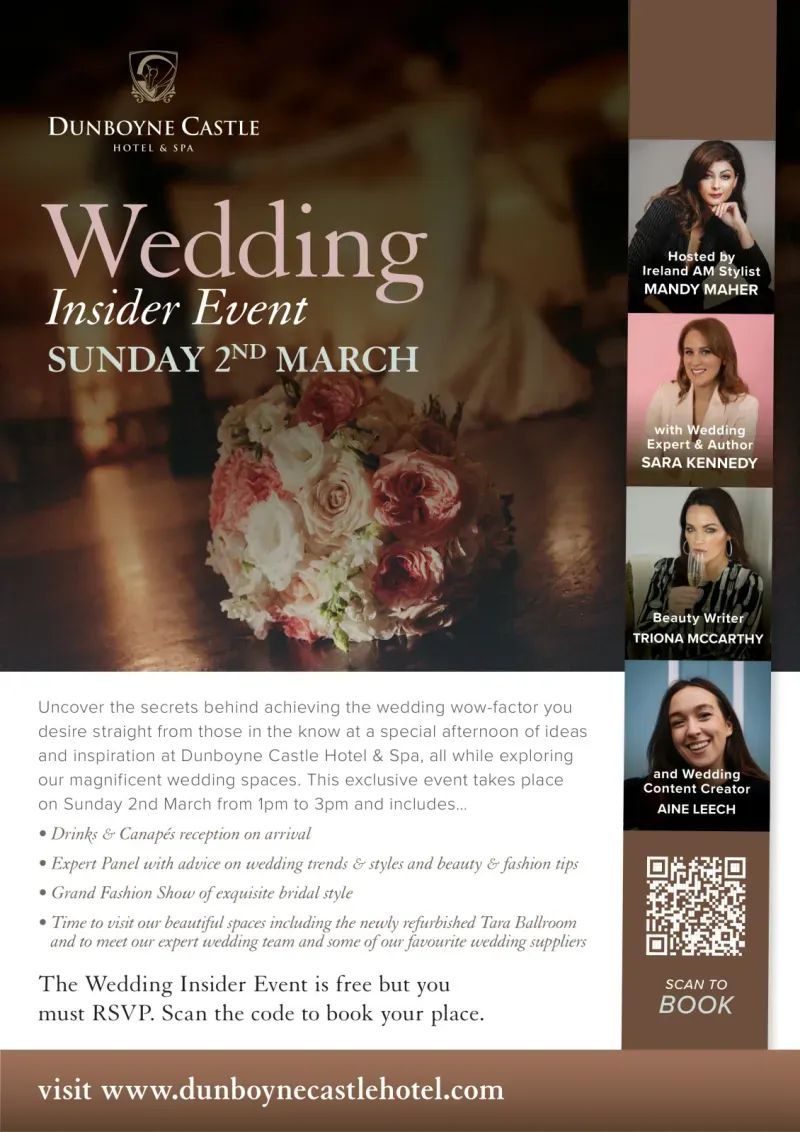 Wedding Insiders Event\nDunboyne Castle Hotel and Spa