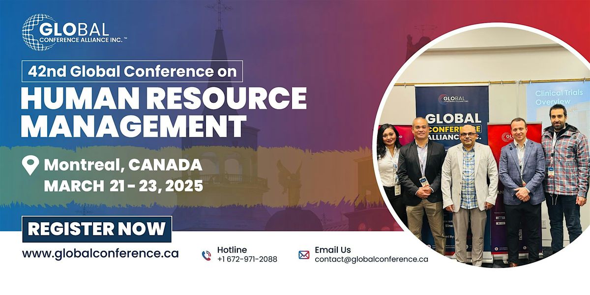 42nd Global Conference on Human Resource Management (GCHRM)