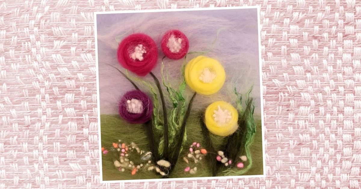 Spring Garden Felting