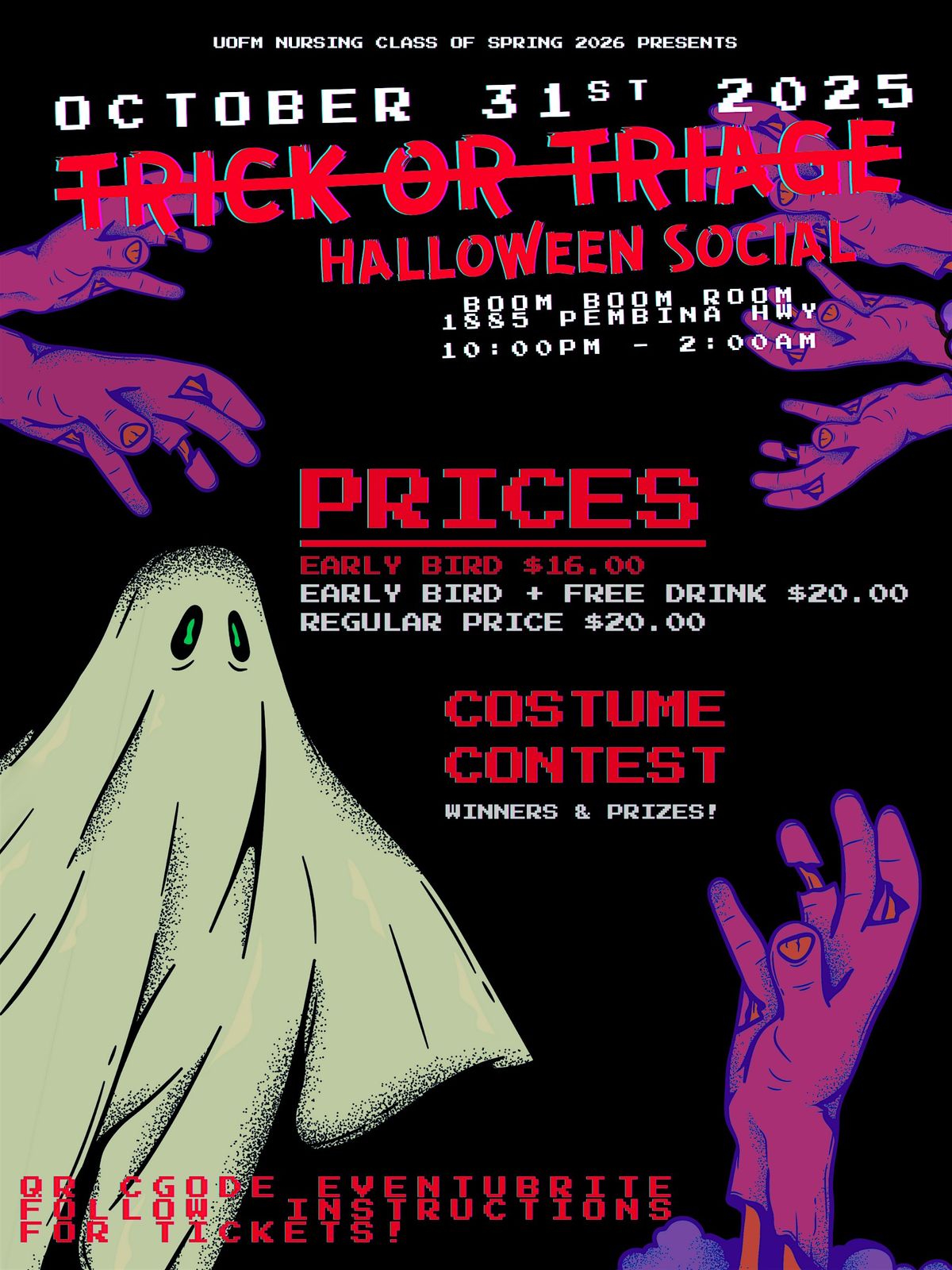 TRICK OR TRIAGE: HALLOWEEN SOCIAL
