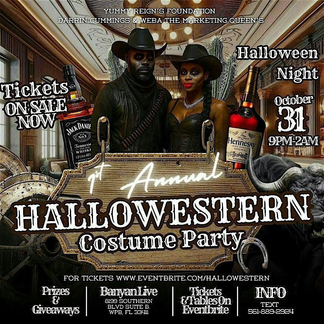 1st Annual HALLOWESTERN Costume Party \u2013 A Wild Western Halloween Affair