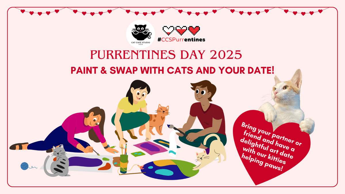 Paint &amp; Swap with your date and cats!