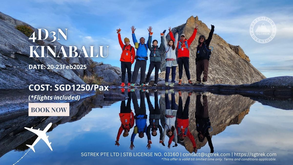 Mount Kinabalu (20-23Feb2025)