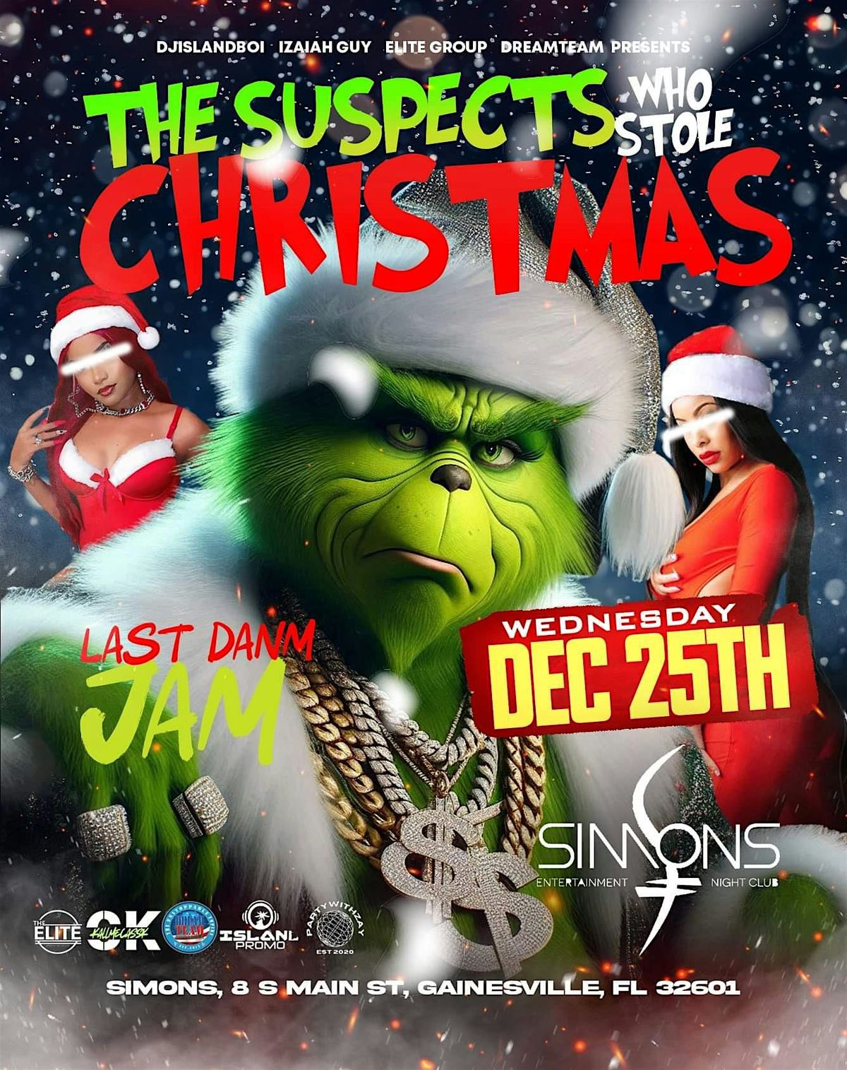 How The SUSPECTS Stole Christmas : Last D*mn Jam