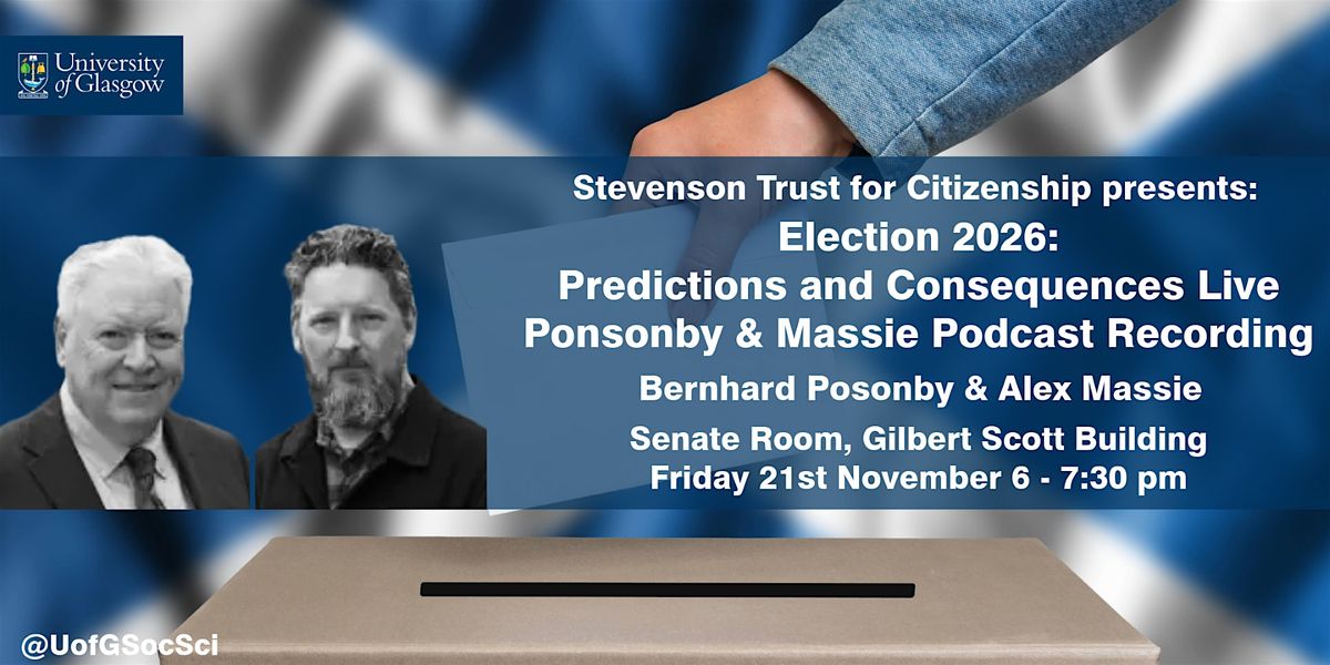 Election 2026: Predictions and Consequences - Live Podcast Recording