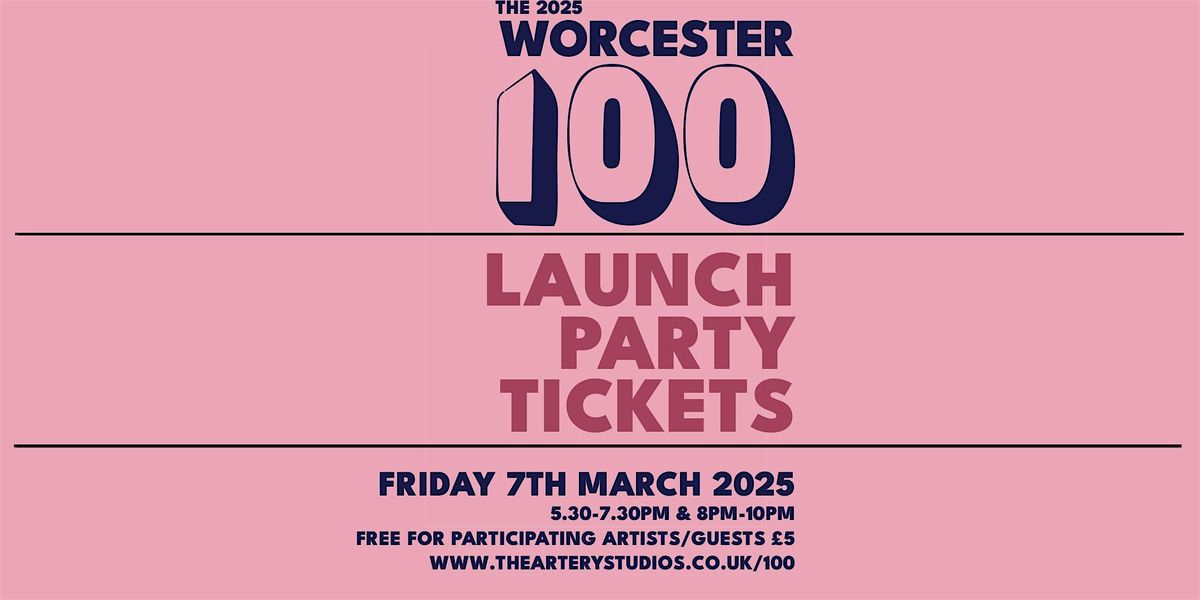 The 2025 Worcester 100 Launch Party