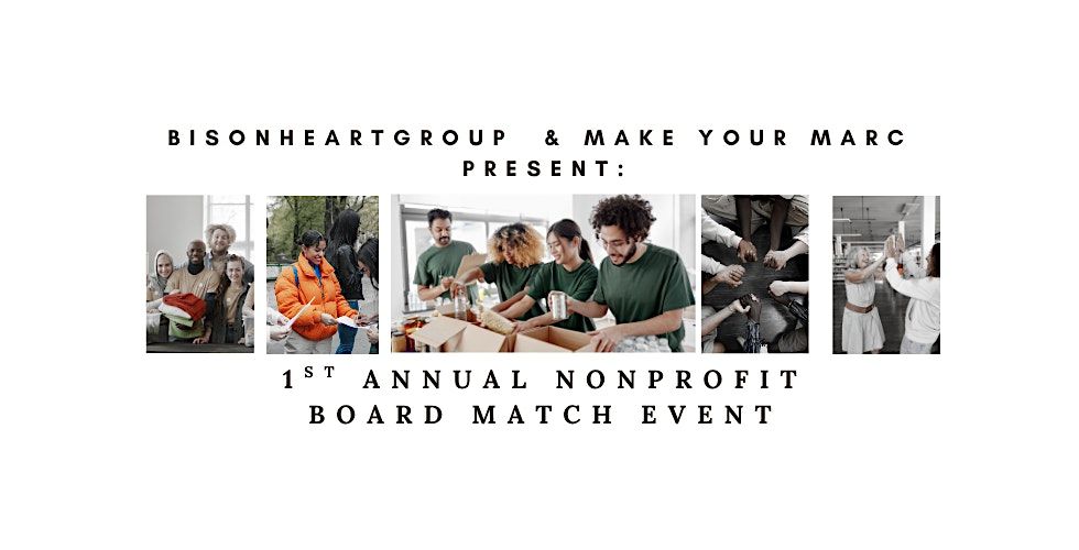 1st Annual Nonprofit Board Match Event