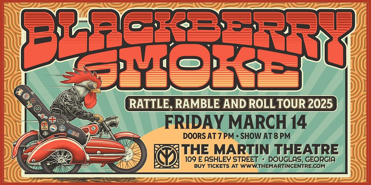 Blackberry Smoke Rattle, Ramble, and Roll At The Martin  (Night 1)