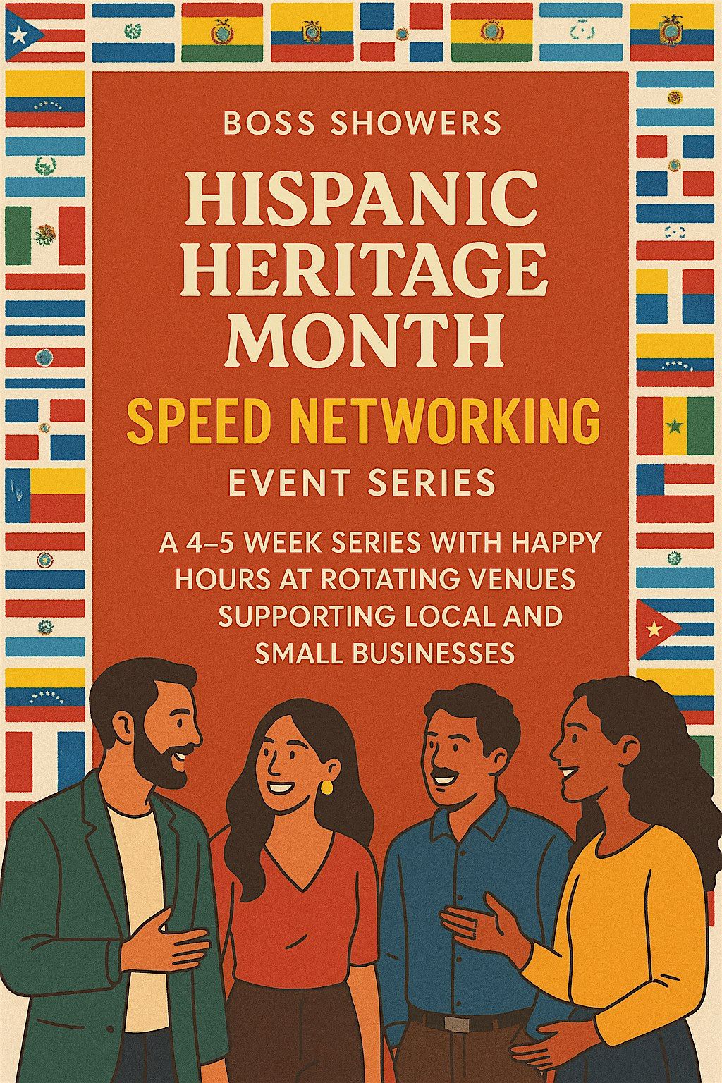 Hispanic Heritage Month Speed Networking Happy Hour Series