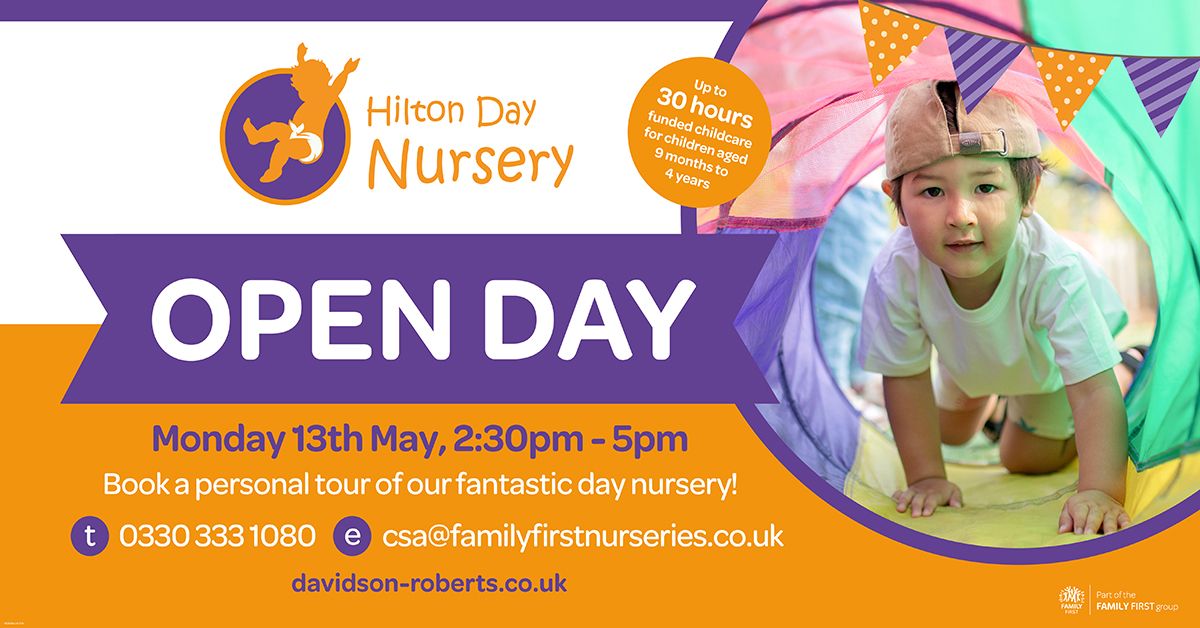 Open Day at Hilton Day Nursery