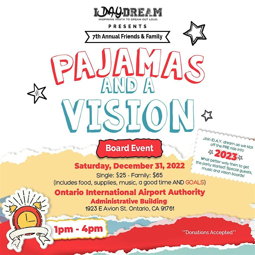 9th Annual Pajamas and a Vision Board Party