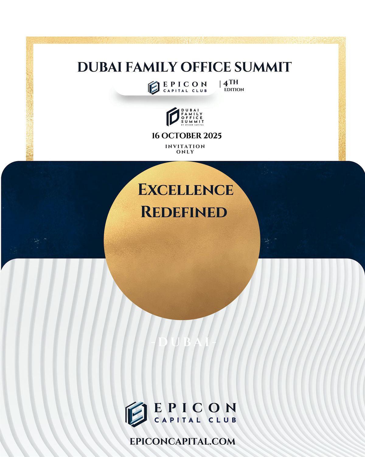 Dubai Family Office Investment Summit 4th Edition  - Delegate Pass $4,800