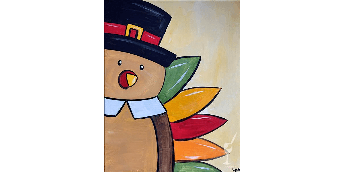 Sweet Thanksgiving Turkey - Paint and Sip in Denver | Classpop!\u2122