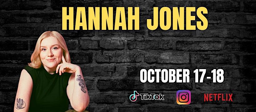 Hannah Jones (Don't Tell, Netflix) plus Free Pizza!