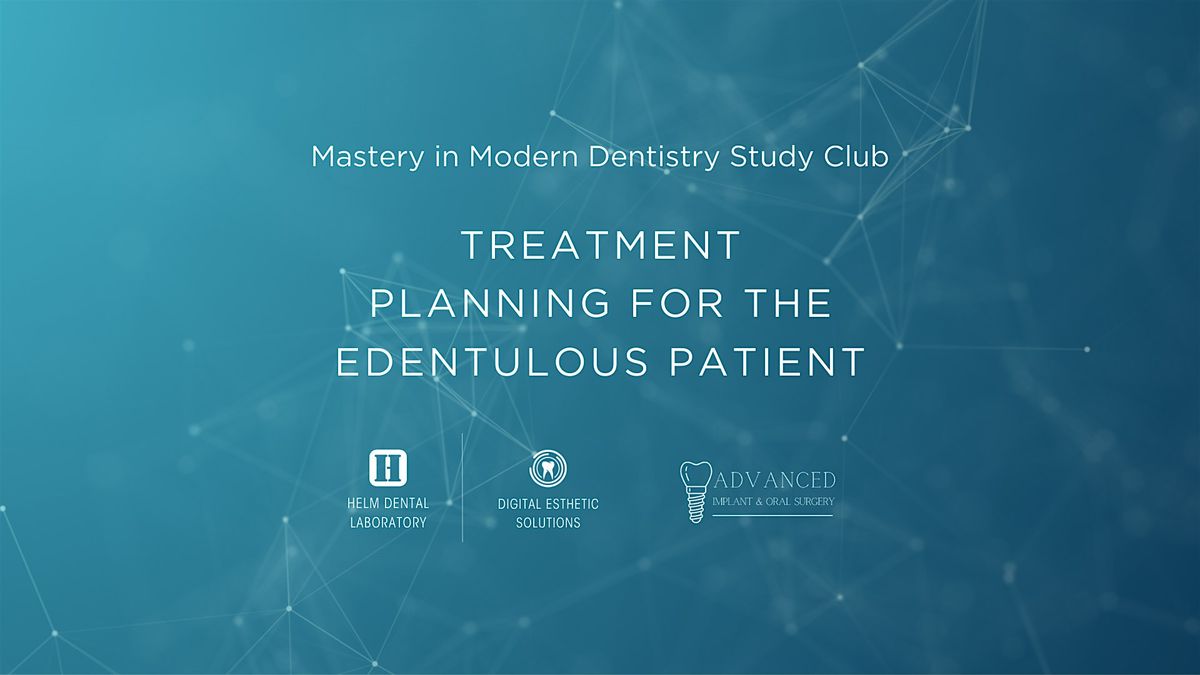 Treatment Planning for the Edentulous Patient