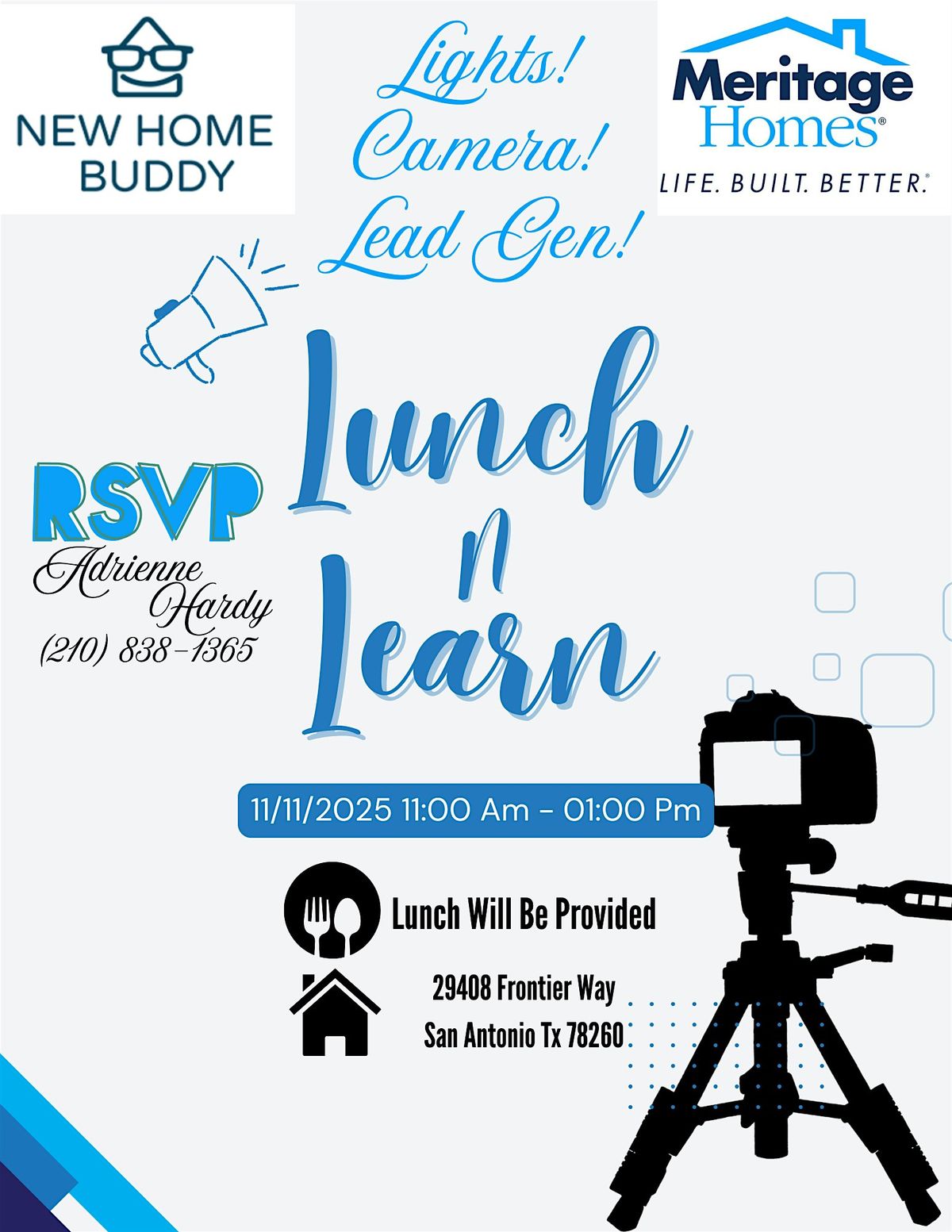 Lights, Camera, Lead Gen with New Home Buddy