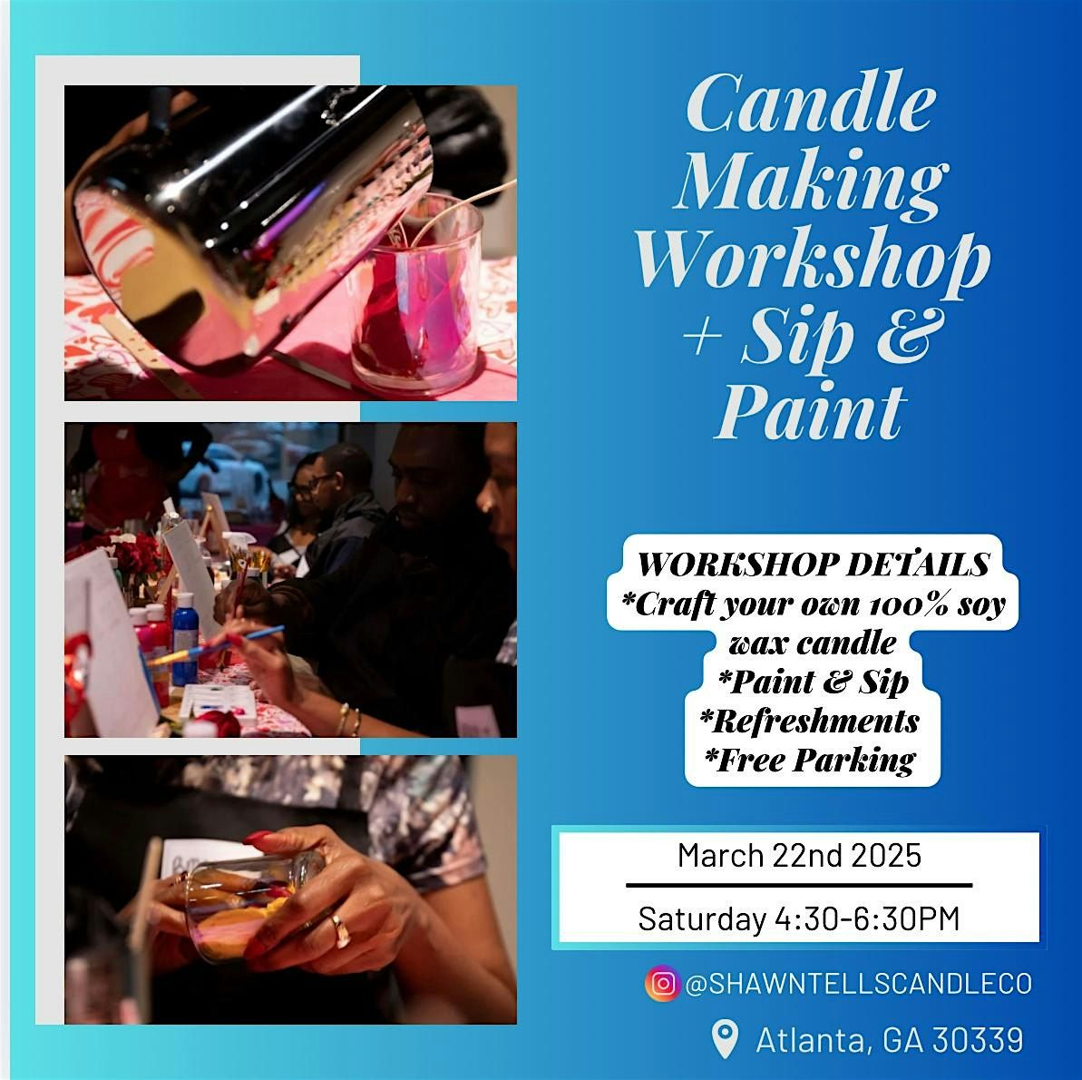 Welcome To The Candle Making Workshop