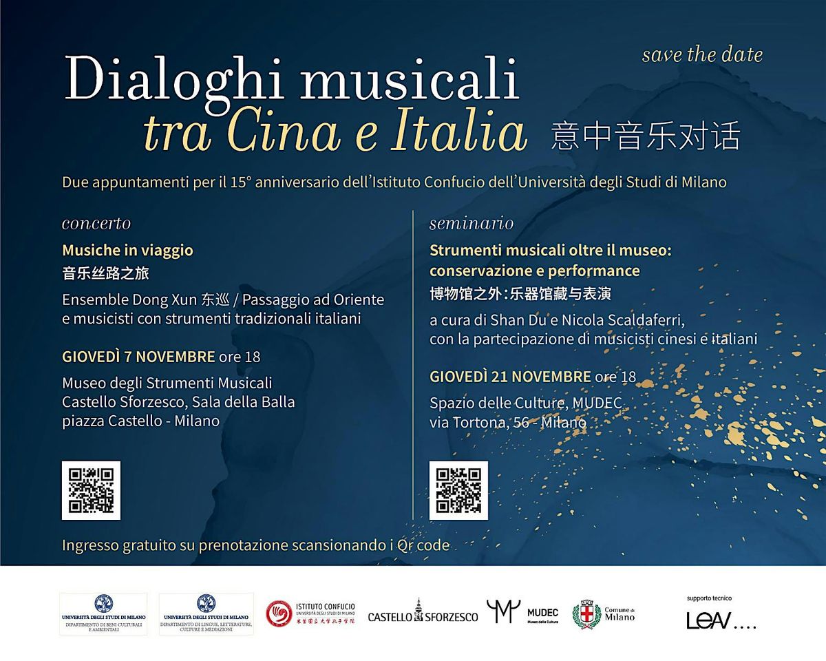 DIALOGHI MUSICALI TRA ITALIA E CINA . Musiche in viaggio