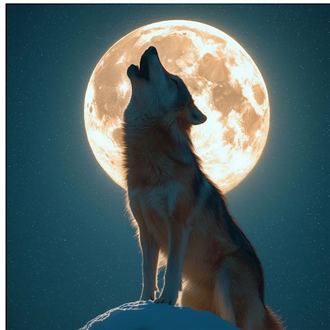 Heal, Connect and Manifest Under the Wolf Full Moon