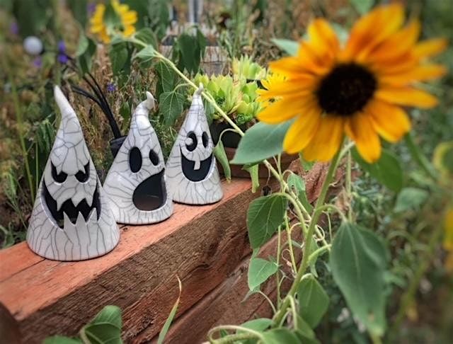 Paint & Fire - Raku Ghost!