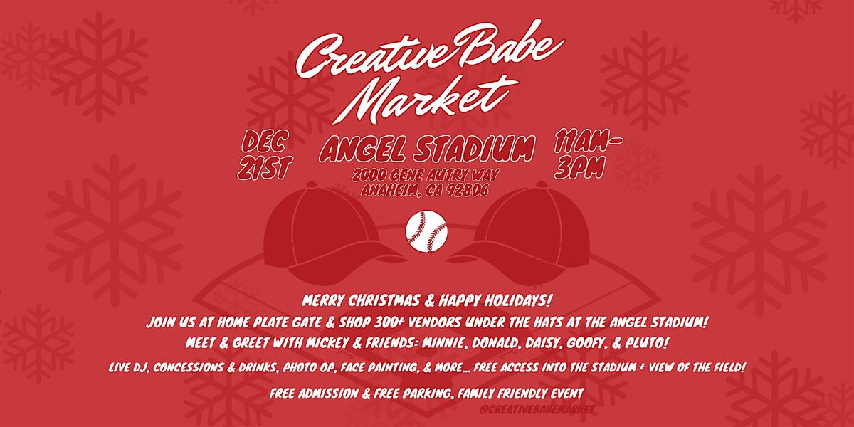 Creative Babe - Pop-Up Market @  Angel Stadium