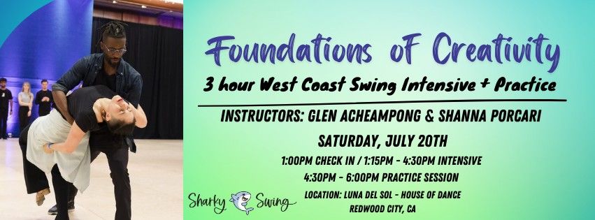 West Coast Swing Intensive w\/Glen & Shanna -  Foundations of Creativity