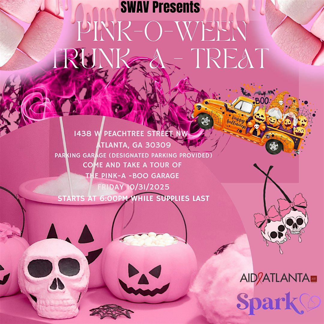Pink -O- Ween Trunk- A- Treat